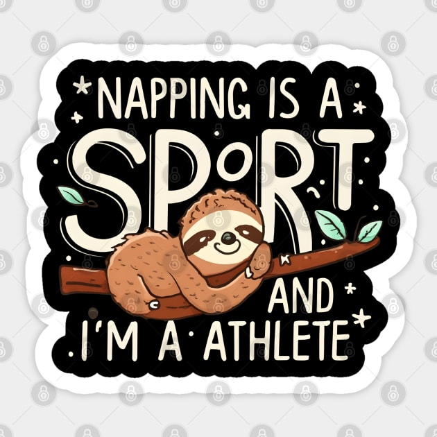 napping Sticker by NomiCrafts